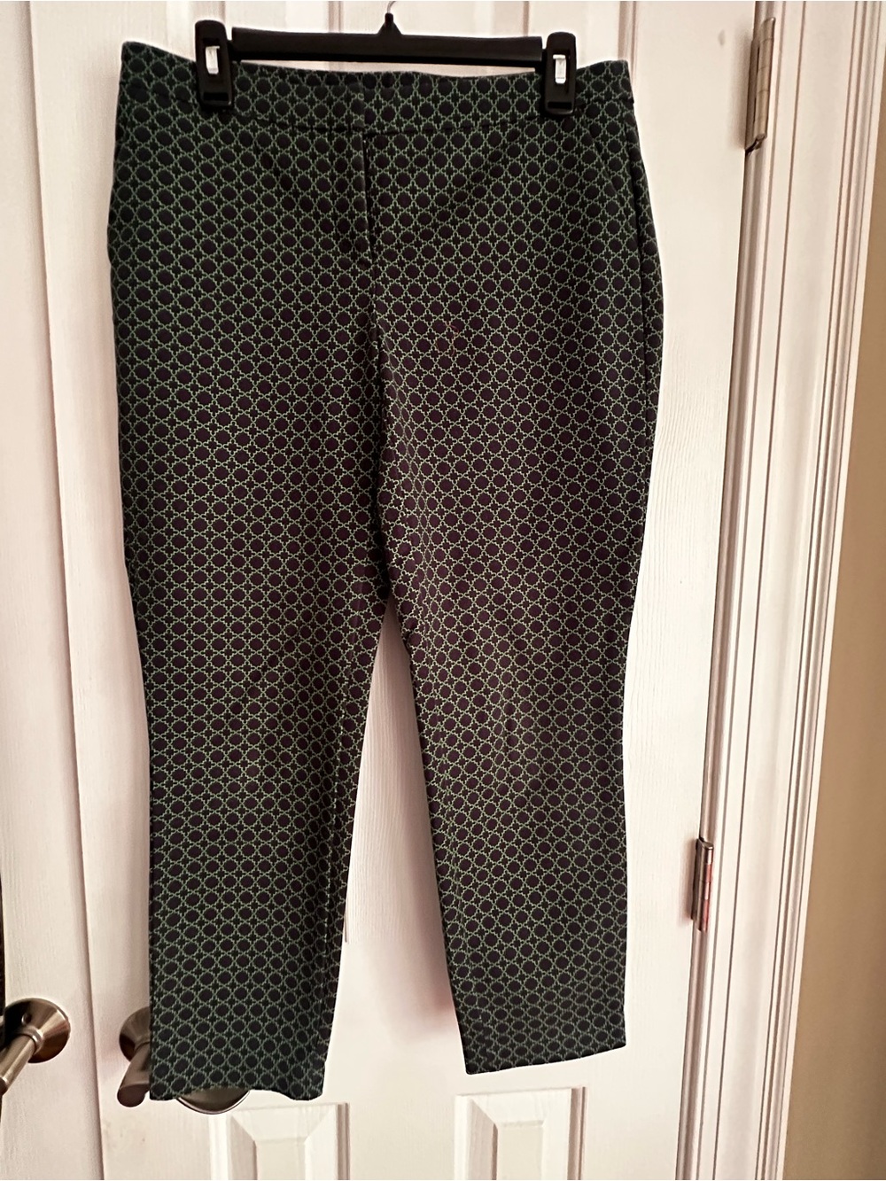 Kenar Blue and Green Patterned Capris